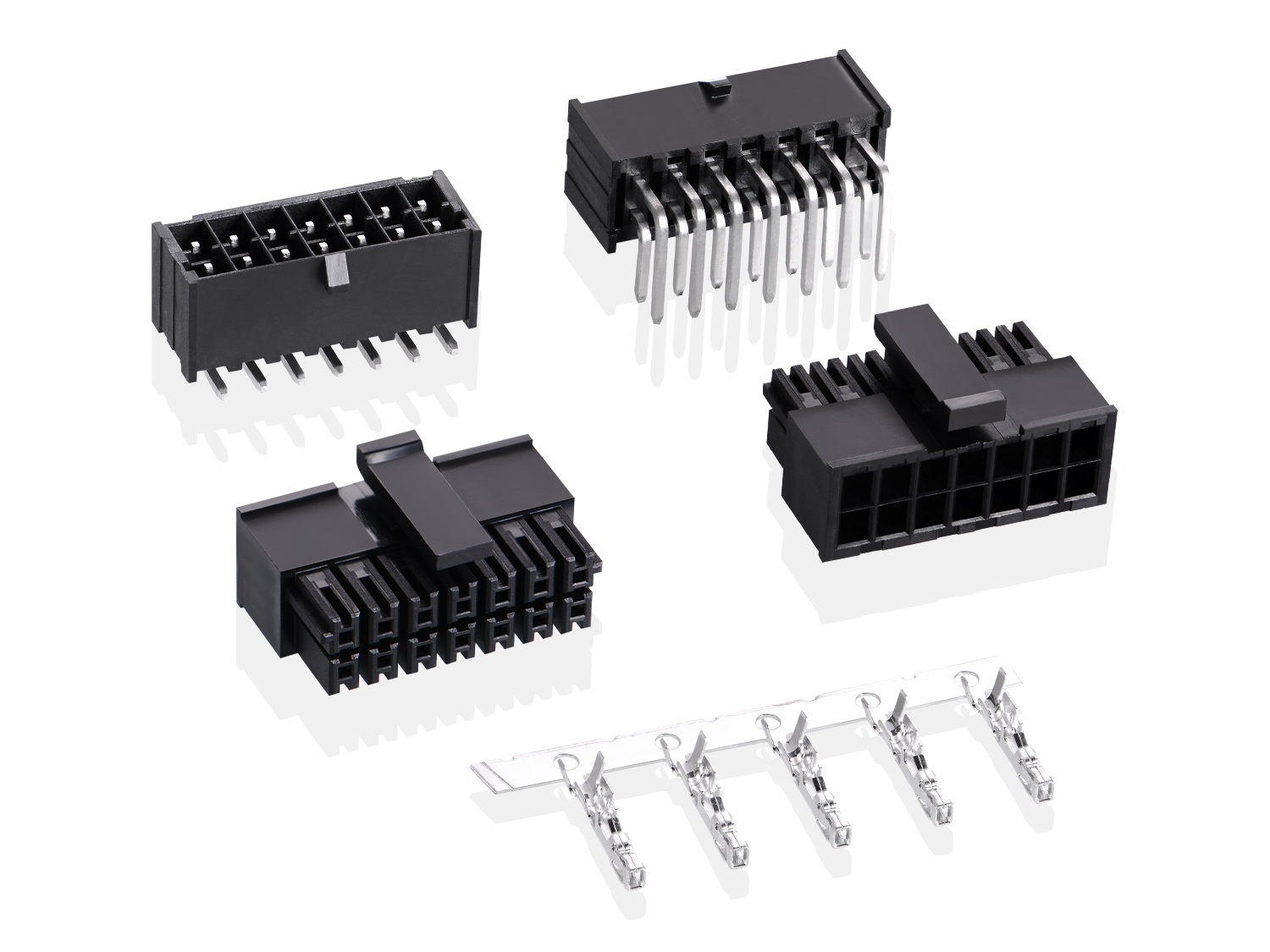 2543  Series 2.54mm Pitch (.100) Wire to Board Connectors