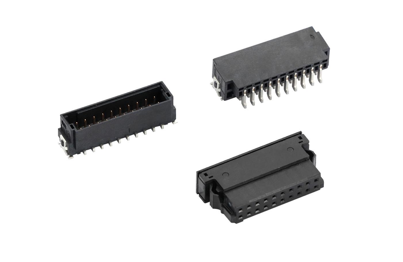 2554  Double Row Series 2.54mm Pitch (.100＂)  Wire to Board Connectors