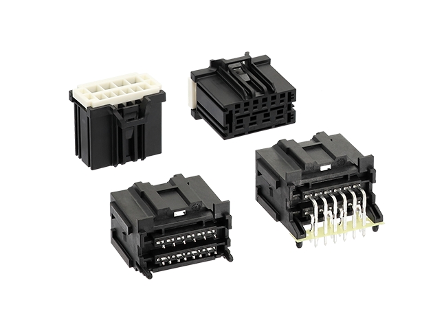 6401B Series 3.50&5.25mm Pitch (.138＂&.207＂) Hybrid Pitch Automotive Connectors